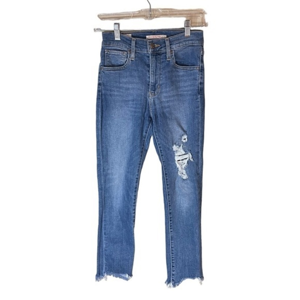 Levi’s Big E High Rise Straight Premium Denim Jeans Size 25